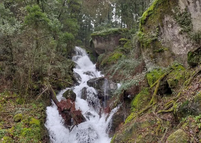Проживание в семье Casa Na Serra *